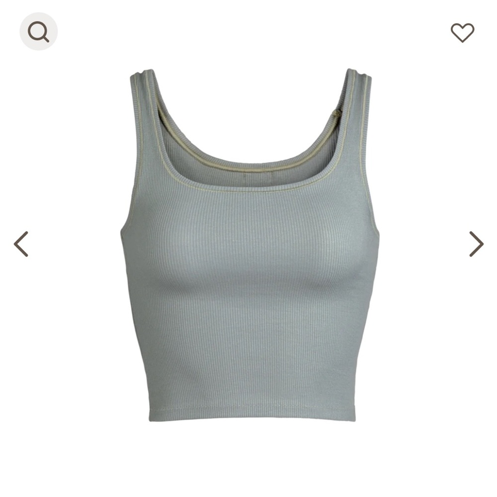 Skims Cotton Rib Tank in Mineral